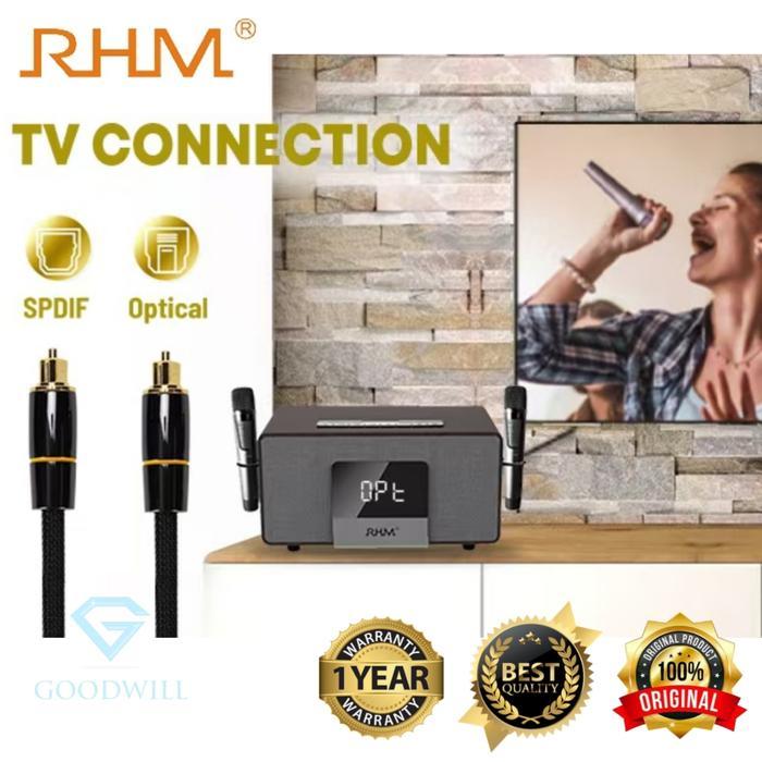 MEGA SALE Karaoke Speaker Portabel / Karaoke Home Theatre System RHM RM-K222 PRO