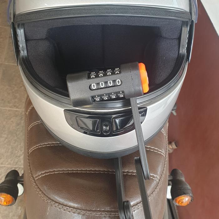 Promo Best Gembok Sepeda / Gembok Helm / Kunci Sepeda / Kunci Helm / Kunci Motor
