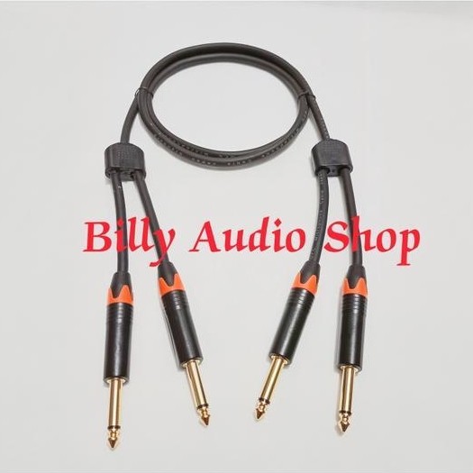 Kabel Audio Jack Akai Mono Cabang Ke Jack Akai Mono Cabang 50Cm Terbaik
