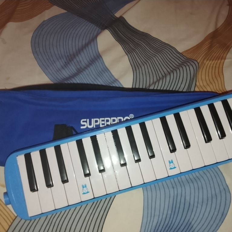 Pianika Superpro (bekas pemakaian)