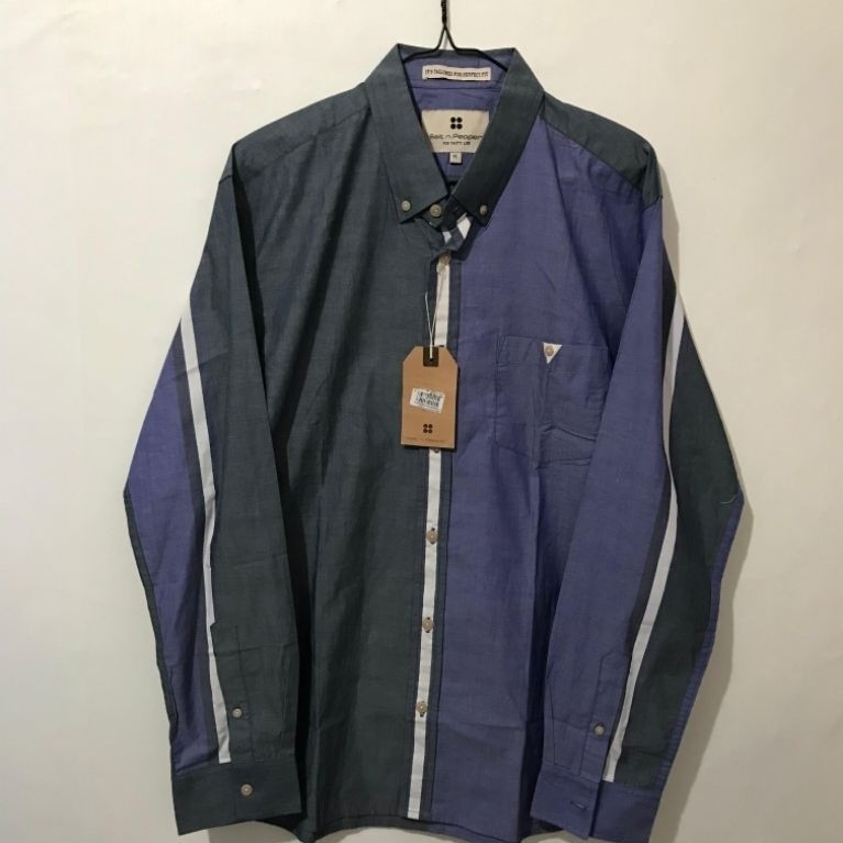 SALE Salt n Pepper Kemeja Lengan Panjang Pria Original Authentic