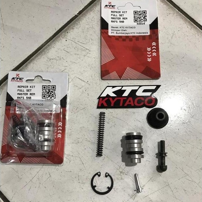 REPAIR KIT FULL SET MASTER REM BESAR 5NB SEAL MASTER REM BESAR KTC KYT ORIGINAL DAN TERPERCAYA