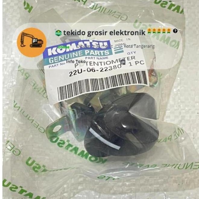 Potensio Motor Gas Pc200-7 22U-06-22380 Terbatas