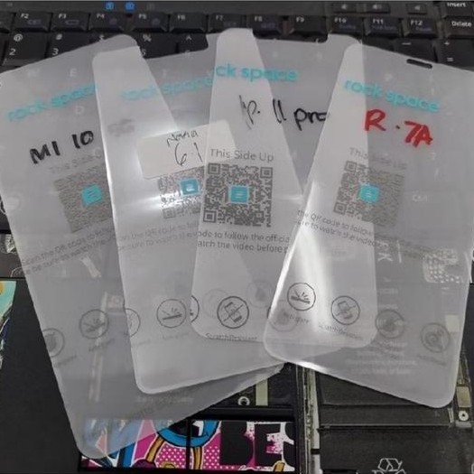 Lansungkirim- Hydrogel Rock Space Universal Matte Size S ( Ok )