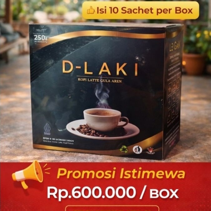 kopi D-laki per box 250gr