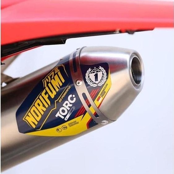 Knalpot Ori Norifumi TORC CRF 150 L Stainless - Honda CRF150L