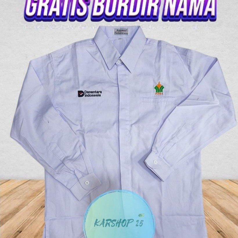 KEMEJA PTPN 4 LENGAN PANJANG TERBARU SERAGAM PTPN 4 SERAGAM DANANTARA PTPN 4 SERAGAM PTPN 4 KEMEJA P