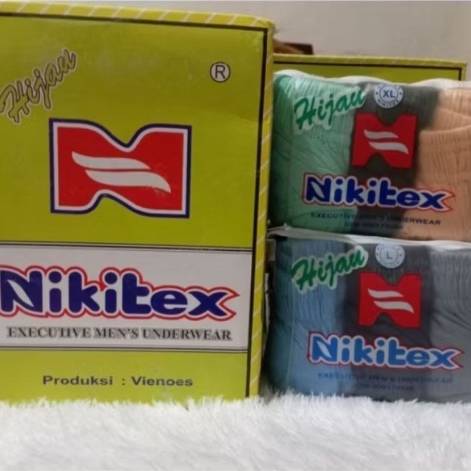 Grosir Celana Dalam Pria Nikitex M  L XL/CD Pria Nikitex
