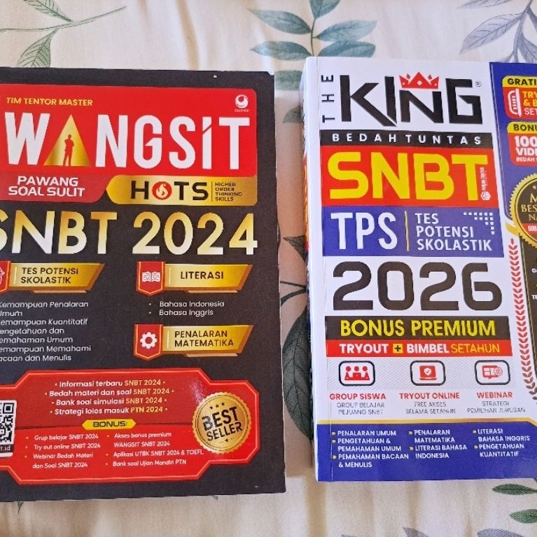 Buku TKA SNBT Preloved 2025/2026 The King Wangsit Gercep