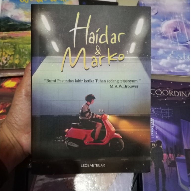 READY STOK Novel Markhyuck Nomin Balada Asdos dan Haidar Marko Original