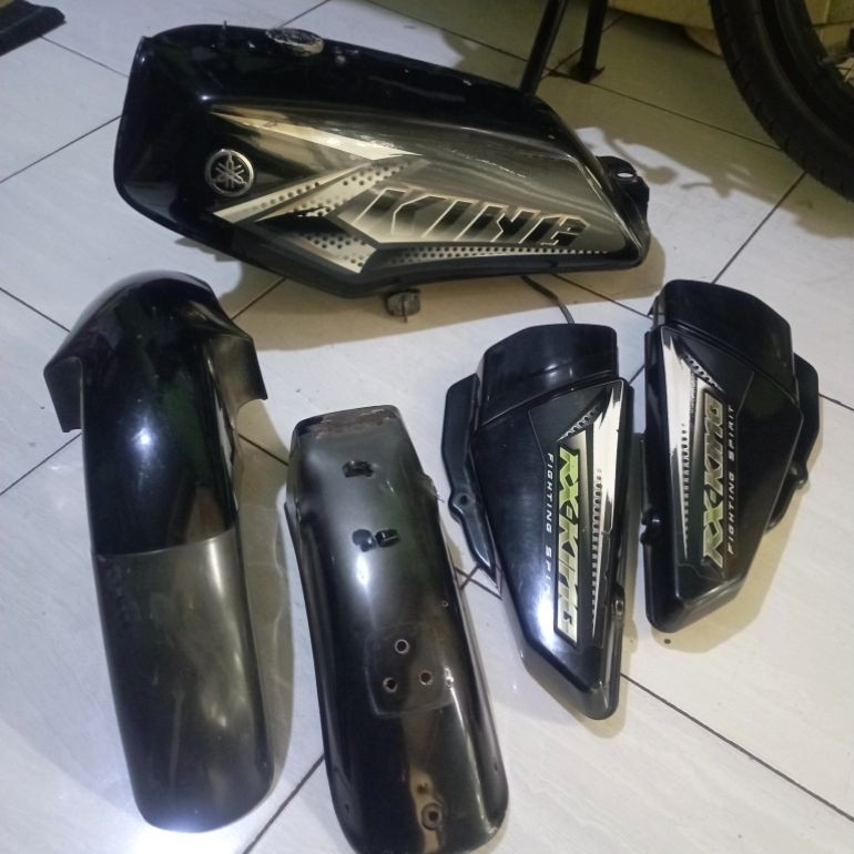 body set original copotan rx king peredam thn 2008 lngkap minus tertera d bagian tangki atas