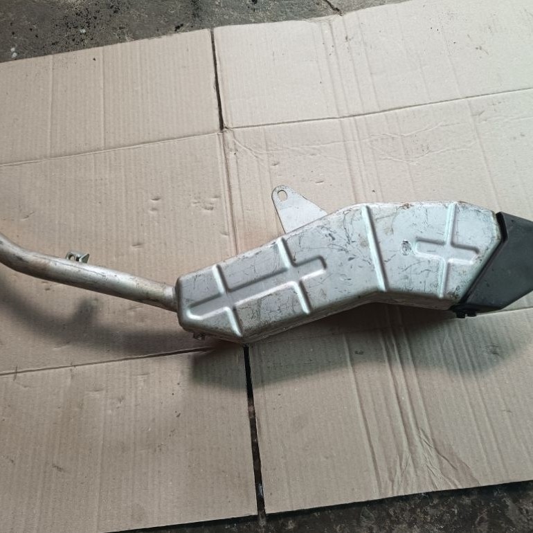 Knalpot Kawasaki KLX 140 Original Leheran Silincer Sylincer knalpot KLX 140 Ori