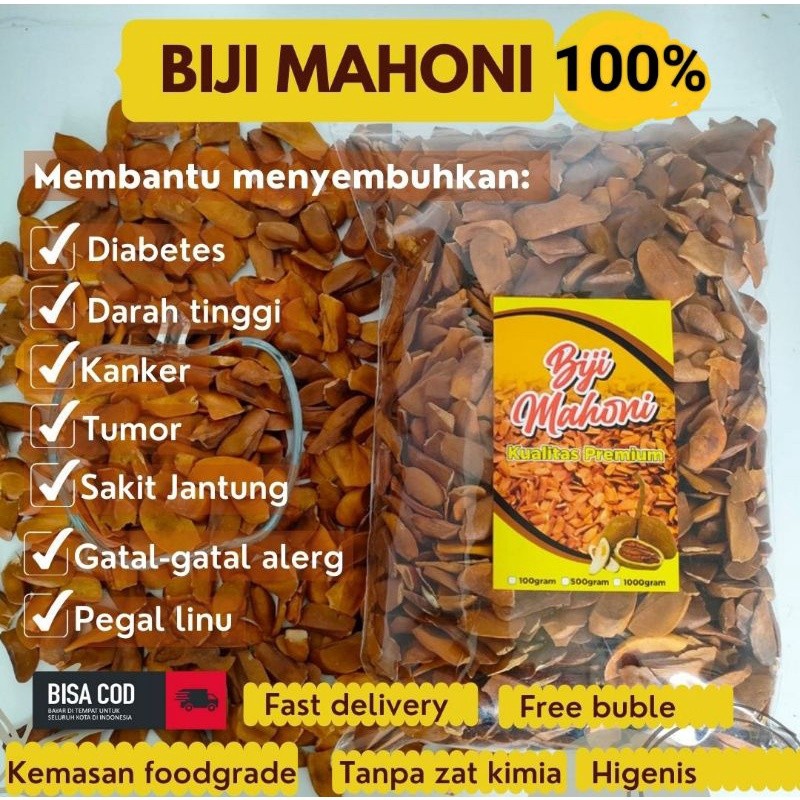 BM - Buah Mahoni Premium Herbal Alami 100g & 1kg