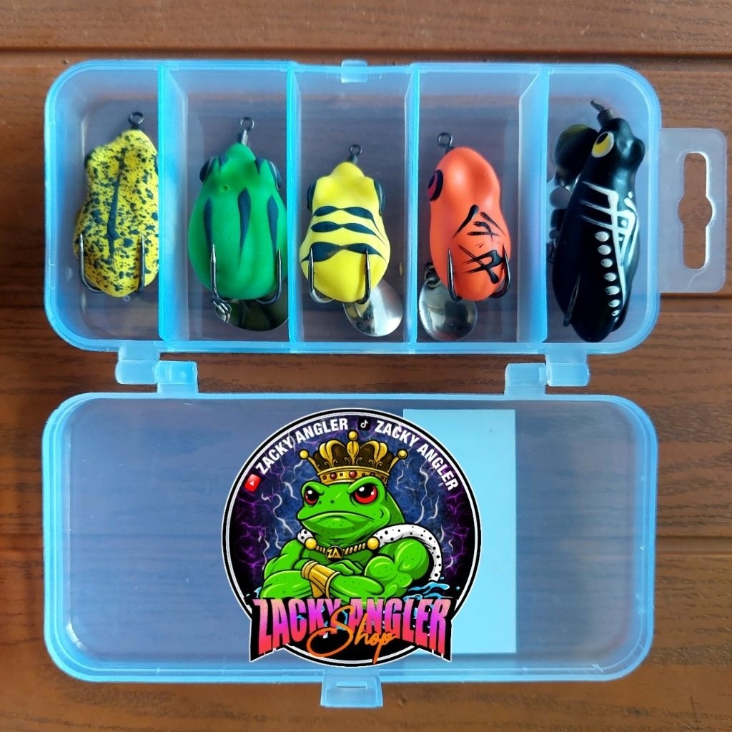 PAKET SOFT FROG UMPAN CASTING GABUS