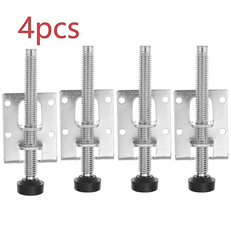 4pcs/set Adjuster Kaki Kaki Adjuster Meja Furniture Adjustable Adjuster Kaki Stabil Kursi Meja
