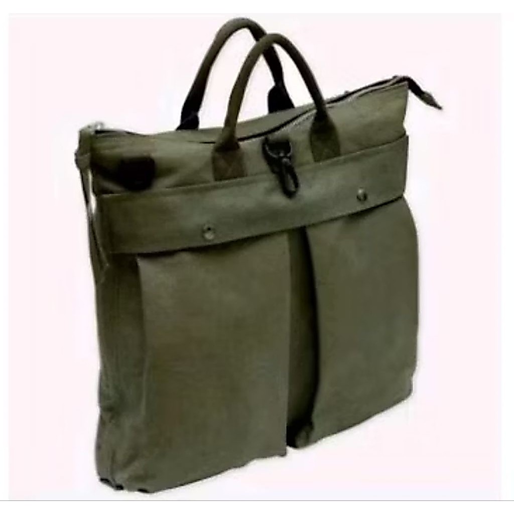 Tote bag pria tas multifungsi tas pilot helm totebag
