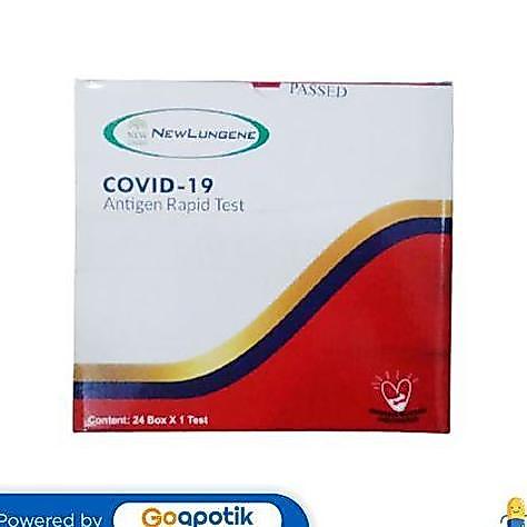 NEW LUNGENE COVID-19 ANTIGEN RAPID TEST KIT NASAL BOX 24 PCS