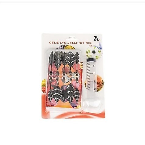PUDDING NOZZLE 3D JELLY FLOWER CAKE JELLO GELATIN ART TOOL SET