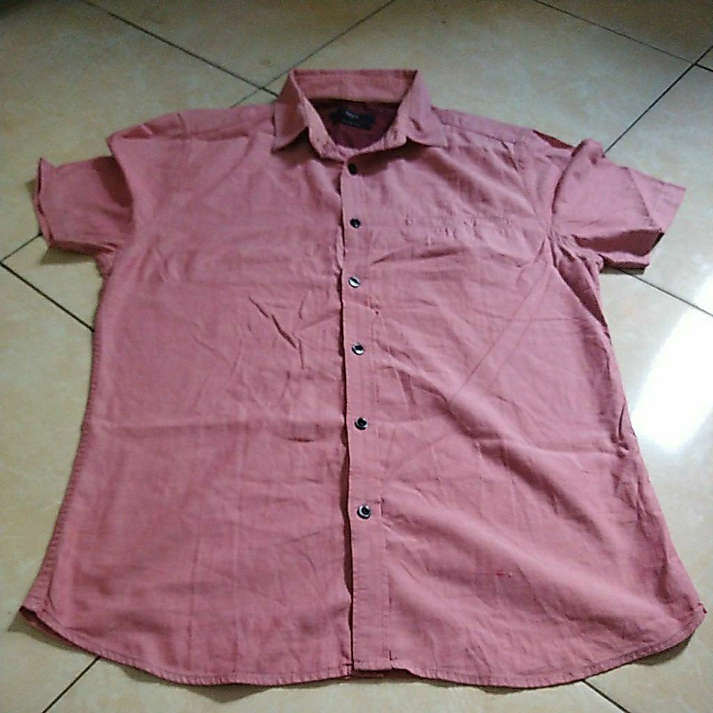 kemeja cowok brand ollo slimfit