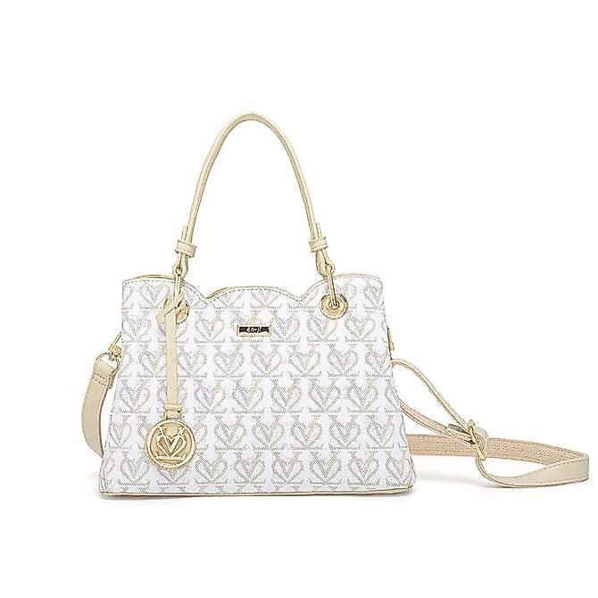 Lansungkirim- En-Ji Jihe Handbag - Cream