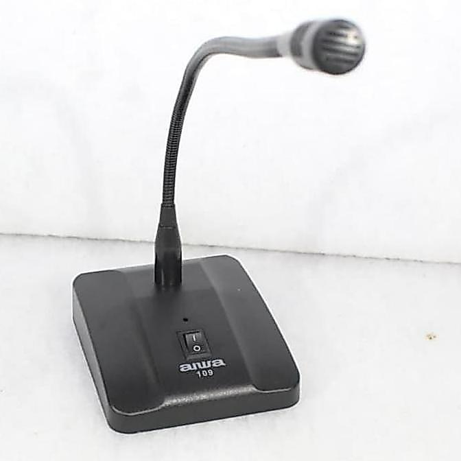 Mic Meja / Mic Podium Condenser Aiwa Aw-109