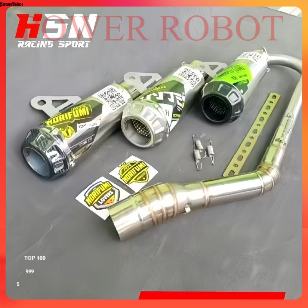GTX RBT BEBEK Knalpot NORIFUMI GTX RBT Kharisma Jupiter Supra Revo Vega Blade gtx rbt norifumi