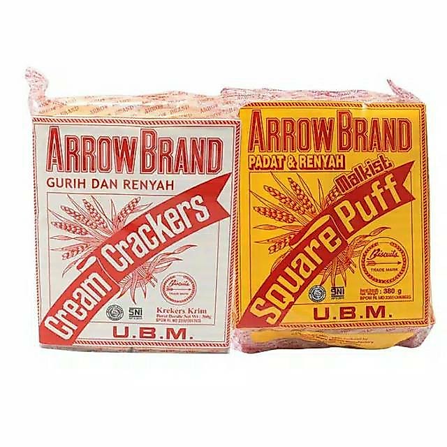 UBM Biskuit Arrow Brand - malkist ubm - gabin ubm - malkist manis asin - malkist jadul - gabin jadul