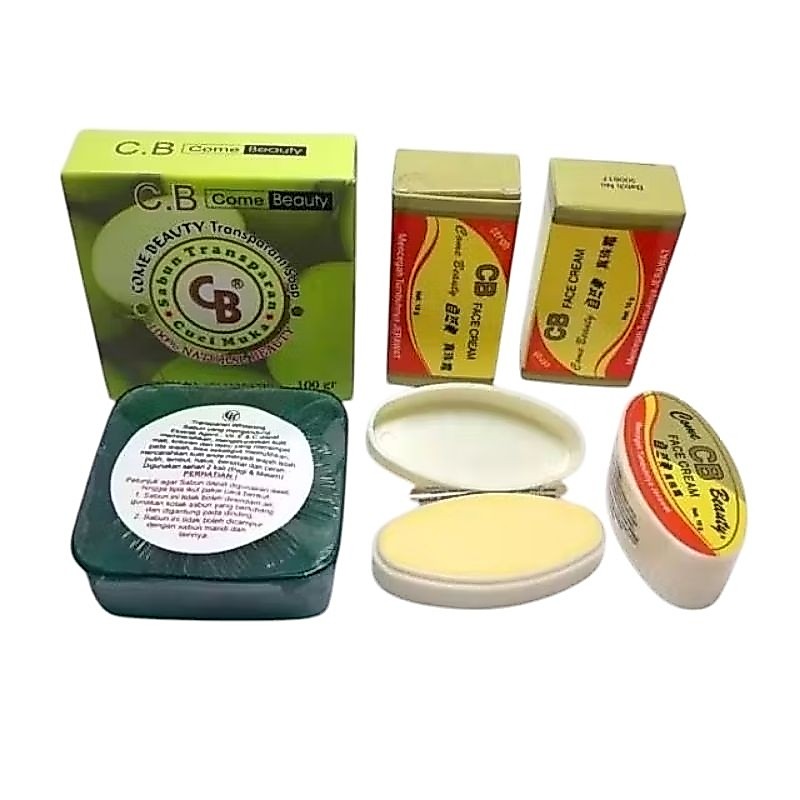 PAKET CREAM CB OVAL+SABUN ORYGINAL BPOM