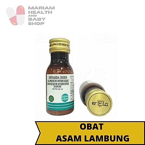 Antasida Doen Sirup 60 ml Erela | Obat Asam Lambung