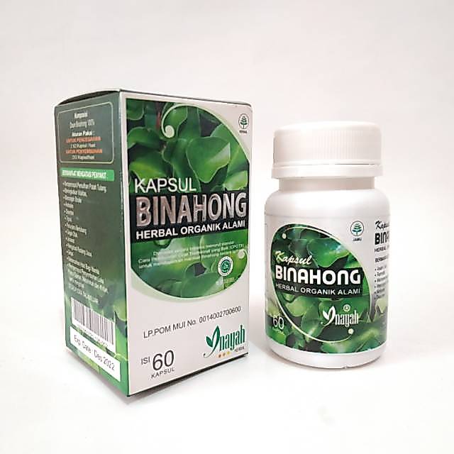 Kapsul Binahong - Daun Binahong Kapsul