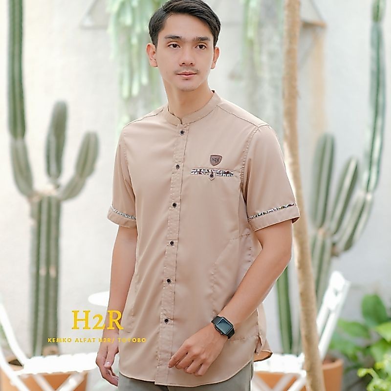 Baju Kemko H2R/Atasan Muslim Pria/Kemko Alfat H2R