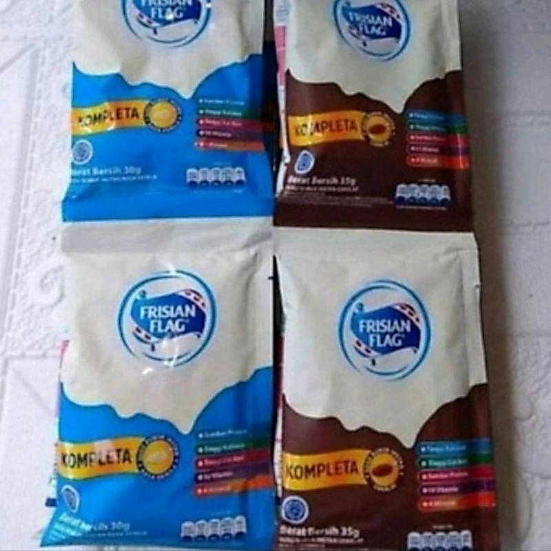 Susu Bubuk Frisian Flag Kompleta Renceng 10 Pcs