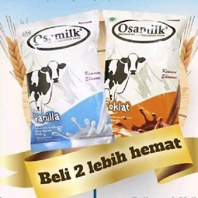 PROMO 2PCS SUSU OSAMILK 1 KG PENGGEMUK BADAN