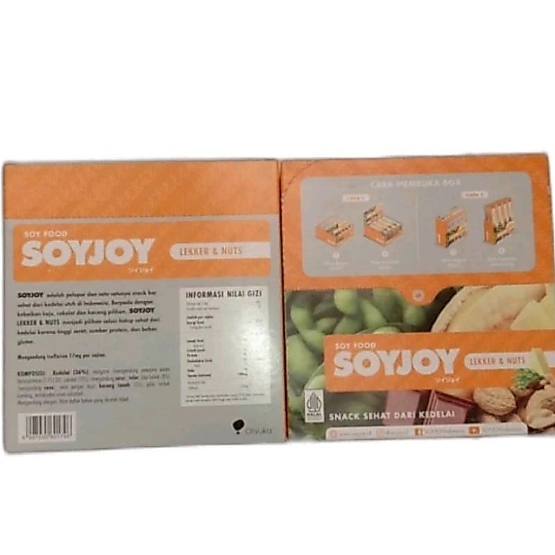 Soyjoy Lekker & Nuts Satu Box, Soyjoy Mochachoco Cashew Satu Box, Soyjoy Almond & Cashew Satu Box, S