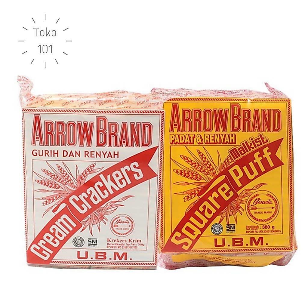 Biskuit Gabin Arrow Brand UBM Manis / Asin