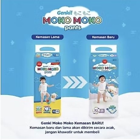 { 2 x Pack } Genki MOKO -MOKO M32/L28/XL26 /COD/ ISI LEBIH BANYAK/gratis ongkir