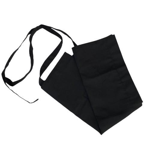 Celemek Pinggang / Celemek Setengah Badan Polos Saku / Apron Pinggang Waiters - HITAM