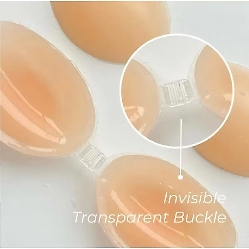 [MIMOSO] Silikon Bra Tanpa Tali Bra Tempel / Bra Party / Bh Silicon Bra Wedding Invisible Push Up Br