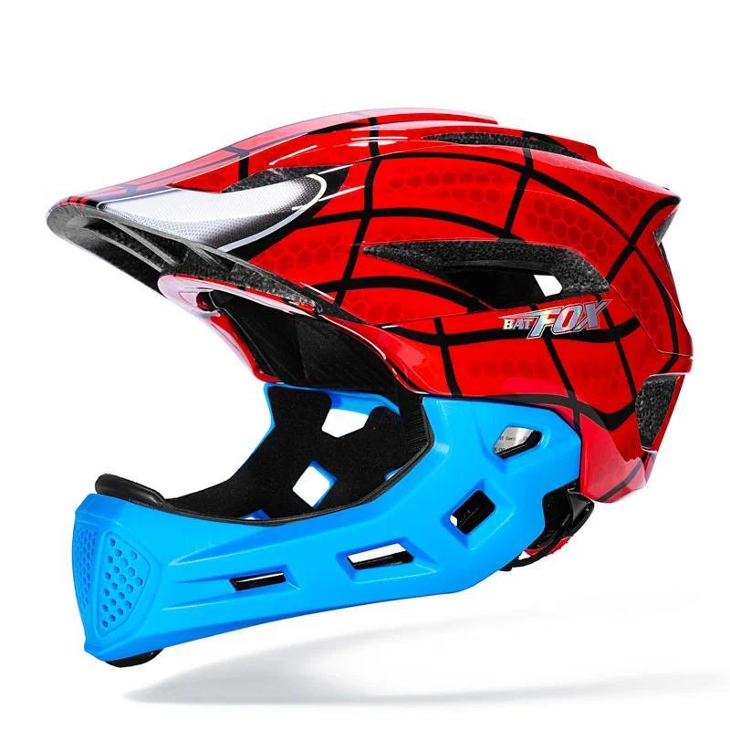BATFOX ild Bicycle helmet mtb Detaable kids full face helmet for ildren motorcycle casco bicicleta m