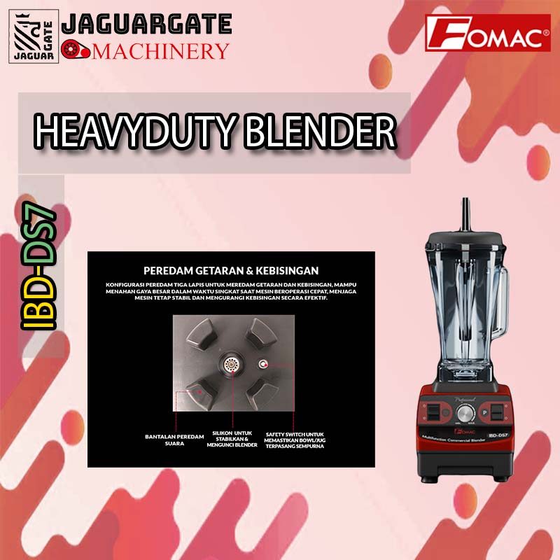 Smoothie Ice Blender FOMAC IBD-DS7 Blender Smoothy Ice