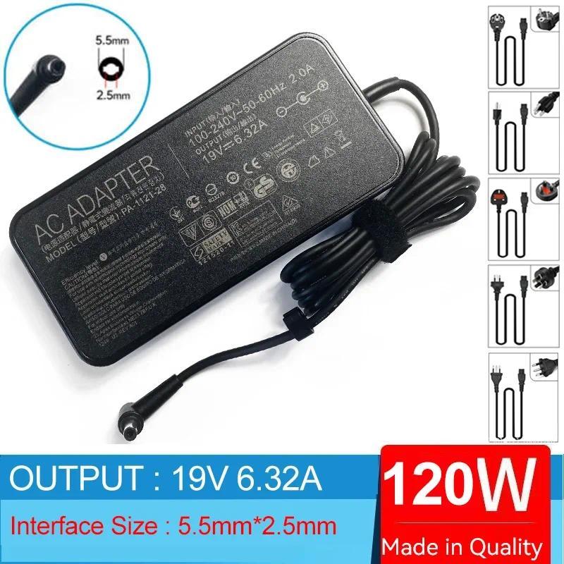19.5V 6.32A Laptop AC Adapter Charger for ASUS ROG GL552JX G771JW GL552J C90A GL552 G552V G551J G51V