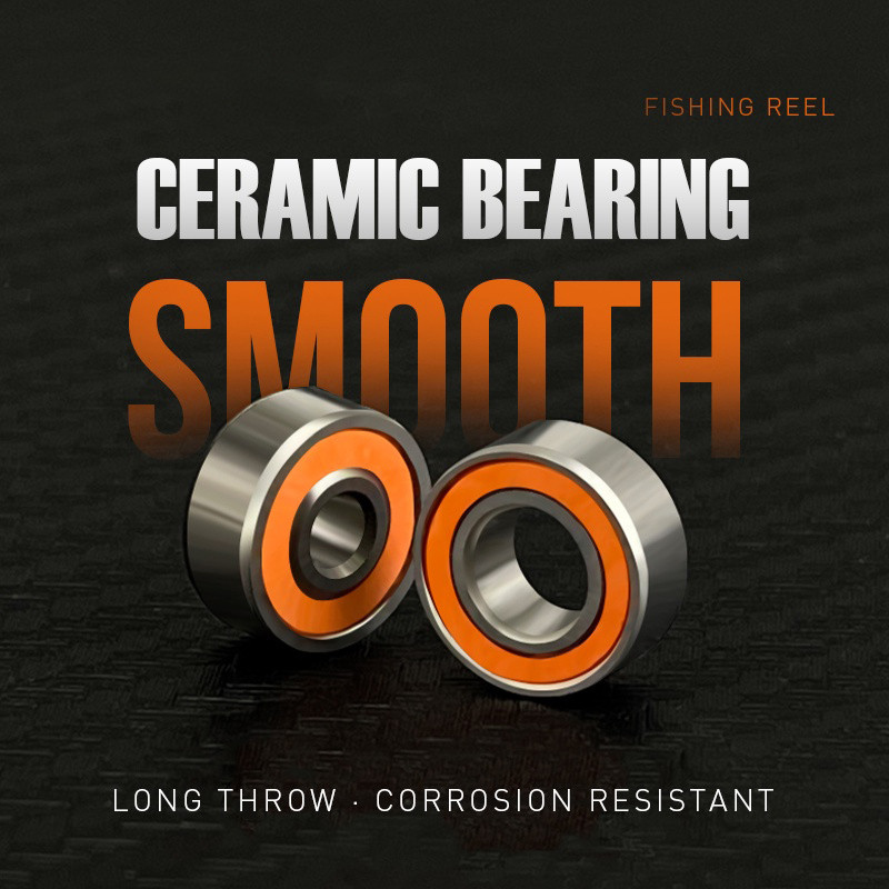 Bearing Hybrid Ceramic Reel Pancing Stainless Steel ABEC-7 Bola Keramik Anti Karat Anti Korosi