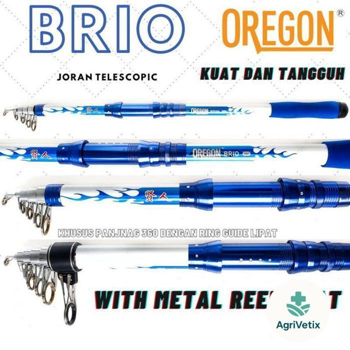 Joran Laut Mancing Oregon Brio 180 210 240 270 300 360 390 420 Rod Bahan Carbon - 180