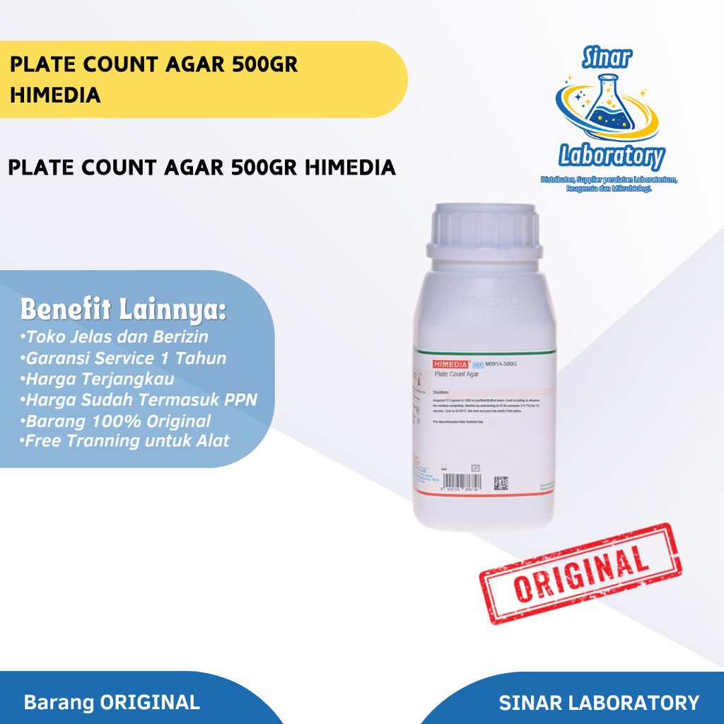 Plate Count Agar 500gr Himedia