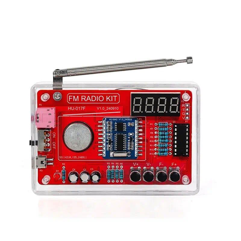 AB97-DIY FM Radio DIY FM Radio Electronic Kit 87-108MHZ FM Radio DIY Kit DIY Soldering Project Pract