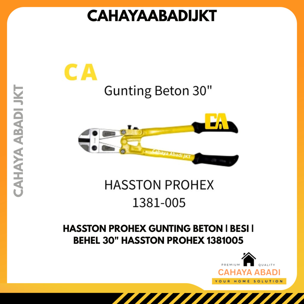 HASSTON PROHEX GUNTING BETON | BESI | BEHEL 30" HASSTON PROHEX 1381005