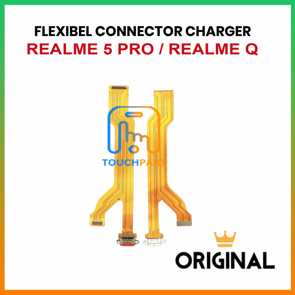 FLEXIBEL CONNECTOR CHARGER REALME 5 PRO / REALME Q ORI