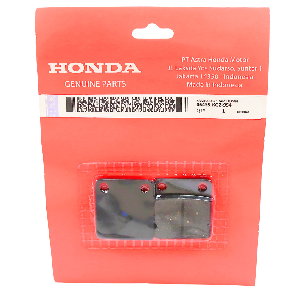 Kampas Rem Cakram Depan Honda GL PRO , GL MAX & NEOTECH KG2 ORI PART