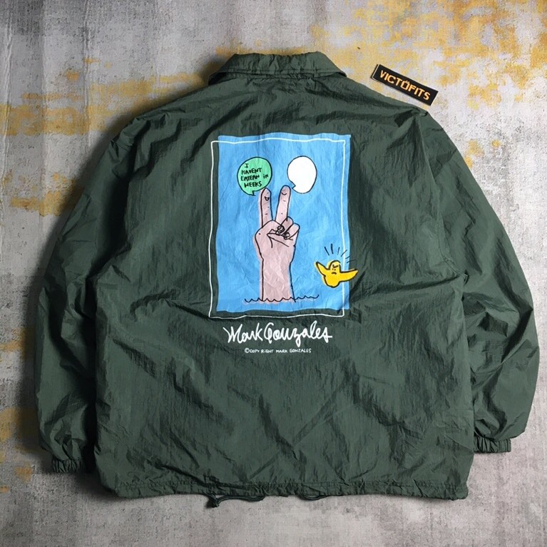 Jaket Windbreaker Mark Gonzales