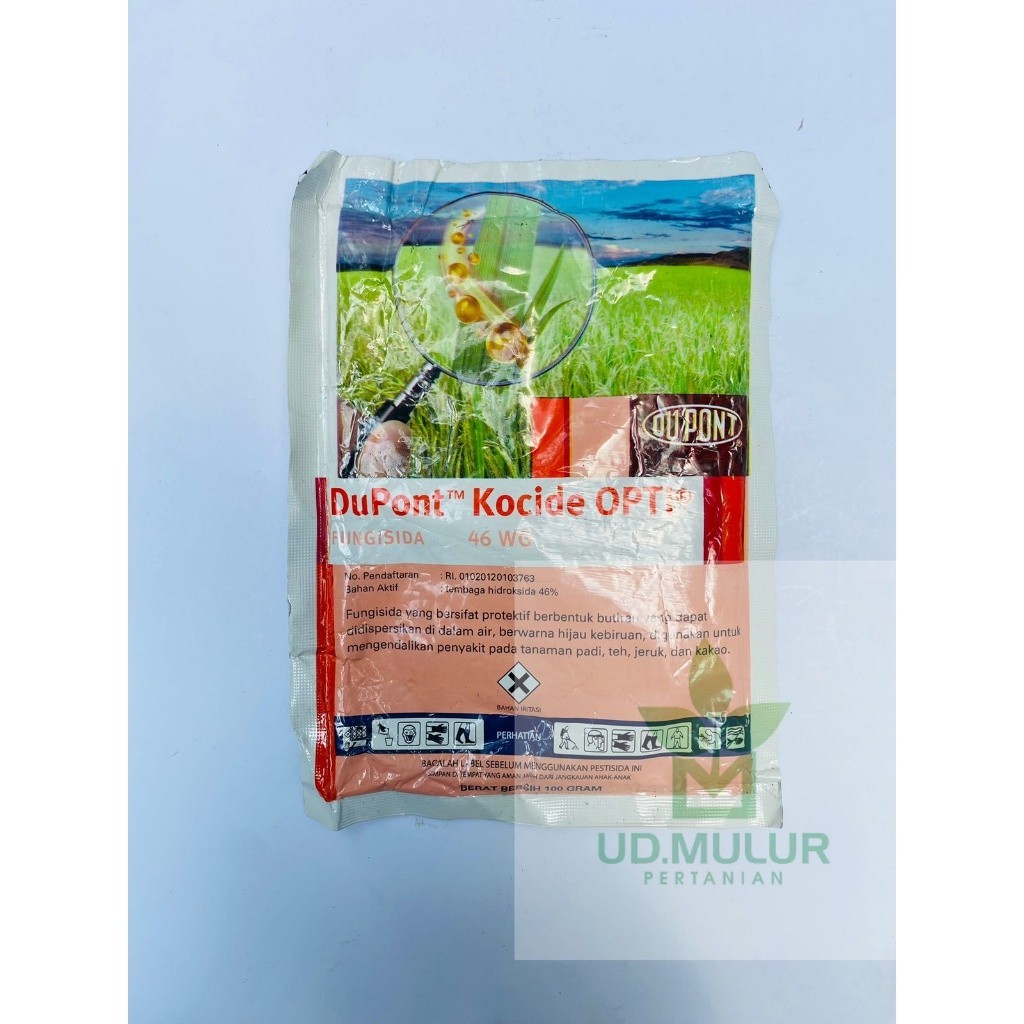 Fungisida DUPONT TM KOCIDE OPTI 46WG isi 100gram DUPONT AGRICULTURAL mengatasi penyakit pada tanaman
